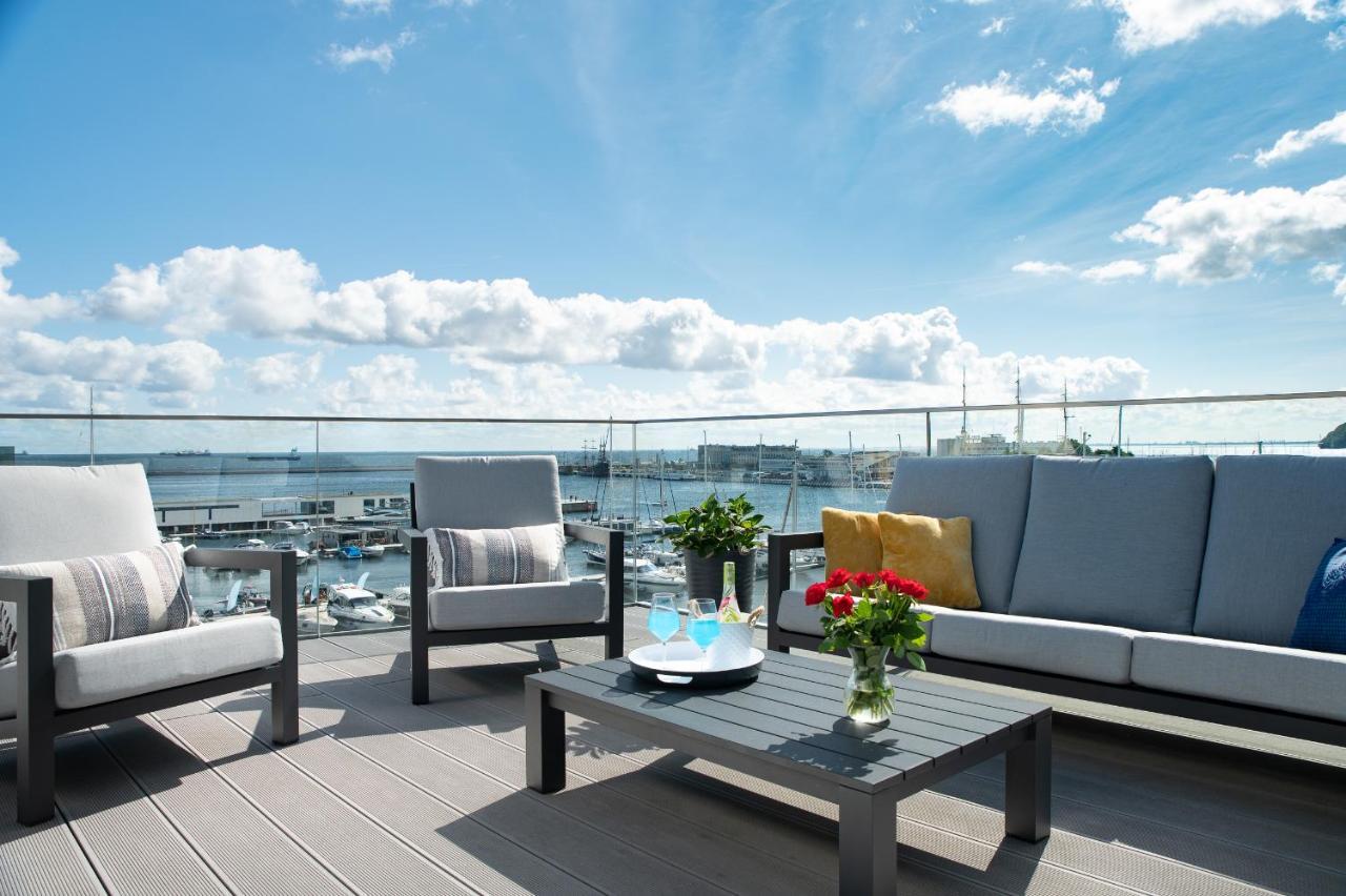 Yacht Park Premium Apartment Sea View グディニャ エクステリア 写真
