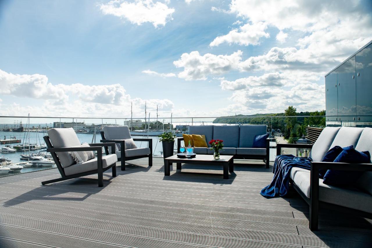 Yacht Park Premium Apartment Sea View グディニャ エクステリア 写真