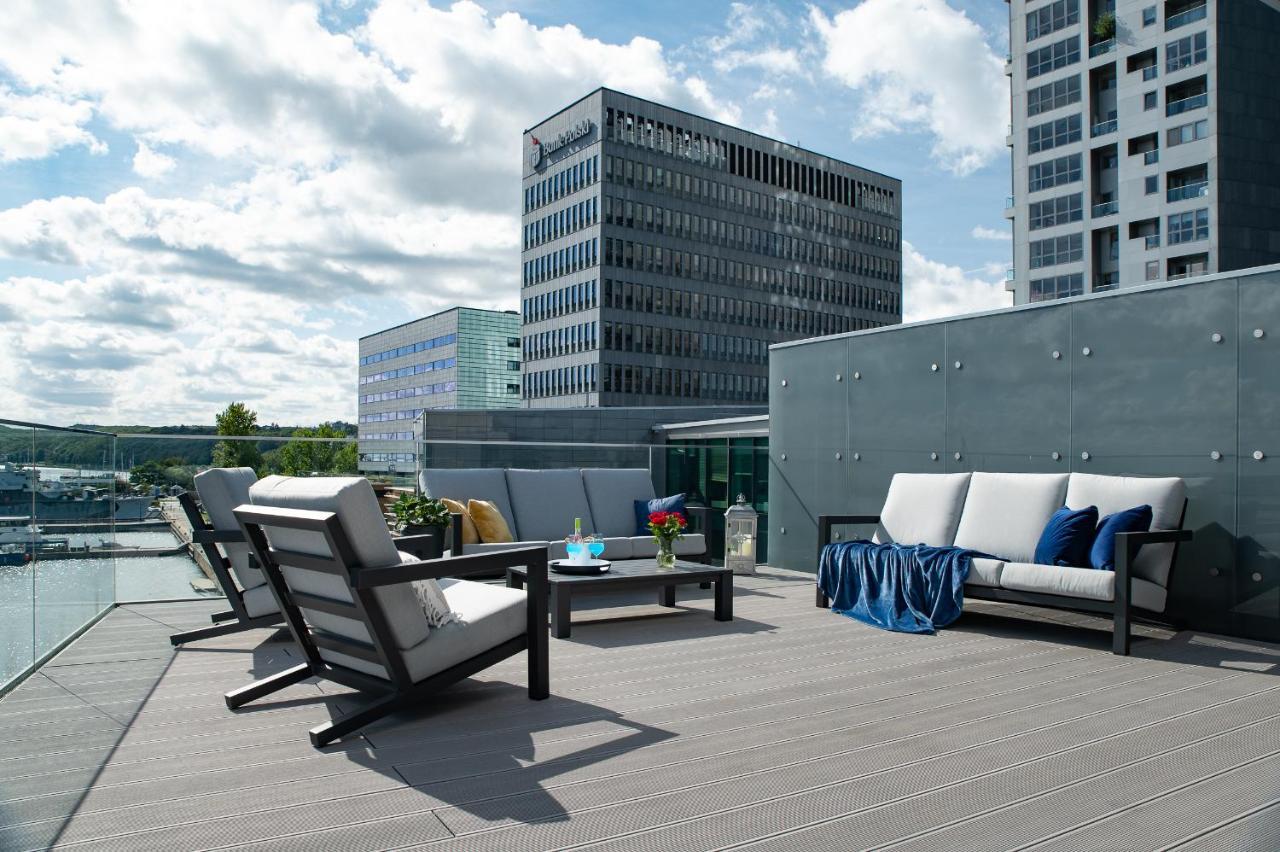 Yacht Park Premium Apartment Sea View グディニャ エクステリア 写真